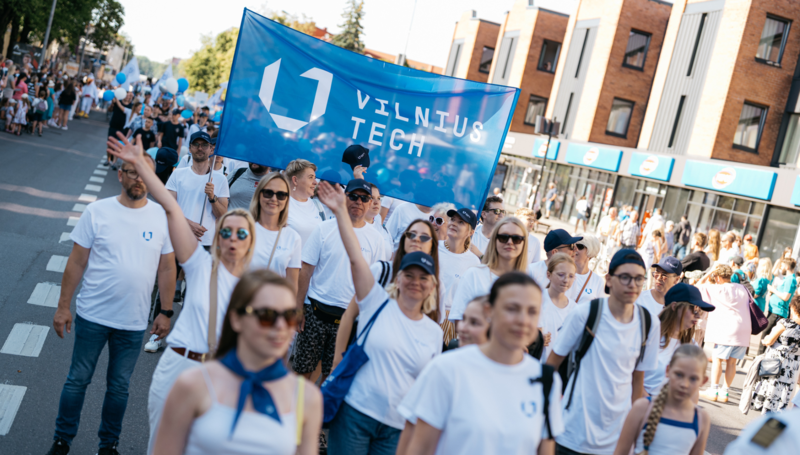 Aukštųjų mokyklų iššūkis: 6 500+ žingsnių kasdien už VILNIUS TECH 